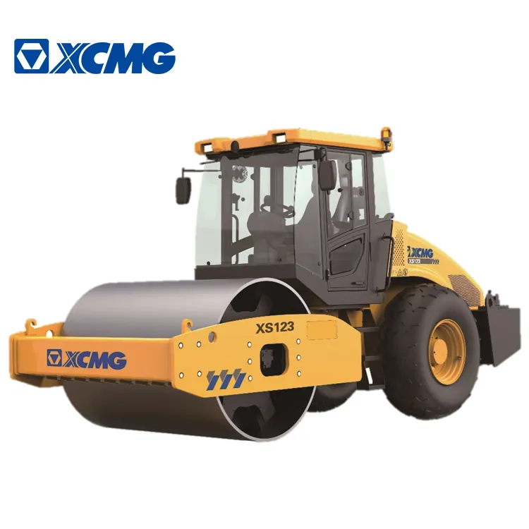 XCMG XS123 nhựa đường đường lăn 12 tấn trái đất con lăn máy đầm để bán