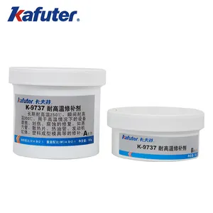 Colla per riparazione metalli Kafuter K-9737 agente di riparazione industriale resistente alle alte temperature blocco motore colla per resina epossidica