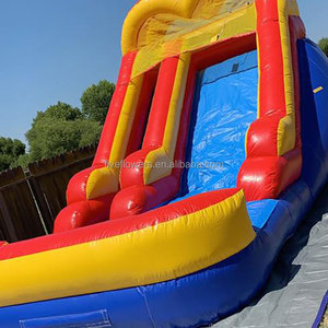 Tobogán Acuático Inflable de 19 pies, Mundo Submarino <span class=keywords><strong>Rosa</strong></span> y Morado, para Niños - Product Image 5