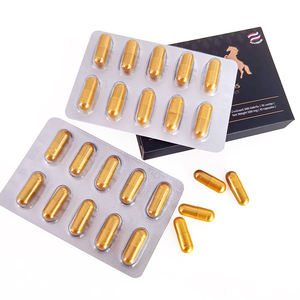 Suplementos herbales masculinos de marca personalizada, cápsulas de ginseng y Maca, píldoras de vitalidad masculina - Product Image 2