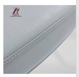 Promotion d'usine meubles de salle à manger durables en cuir PU chaise dossier chaise de salle à manger hôtel pieds en métal chaise de Restaurant - Product Image 5