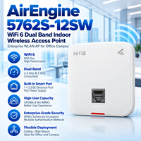 Point d'accès sans fil intérieur double bande Wi-Fi 6 AirEngine 5762S-12SW, AP WLAN d'entreprise pour bureau et campus