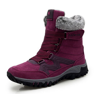 <span class=keywords><strong>Botas</strong></span> de Nieve para Hombre y <span class=keywords><strong>Mujer</strong></span>, <span class=keywords><strong>Botas</strong></span> de Trabajo, <span class=keywords><strong>Botas</strong></span> de Seguridad, Forro Polar Grueso, <span class=keywords><strong>Botas</strong></span> de Senderismo y Excursionismo, Cuero PU con Cierre de Velcro - Product Image 3