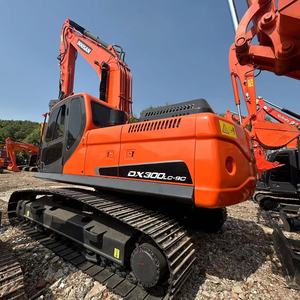 Máquina de excavadora de orugas Doosan DX300 barata excavadoras usadas con buenas condiciones de trabajo - Product Image 4