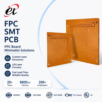 Fabricación de Placas PCB Flexibles Miniatura Personalizadas, Placa de Circuito Impreso de Poliimida de Paso Fino, Marca ORIGINAL, Modelo 0.5-5OZ
