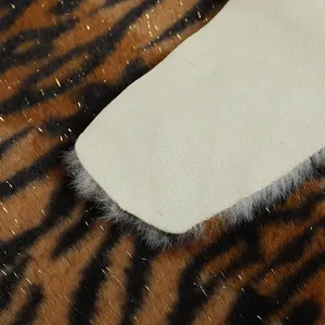 2022 экологически чистый супер мягкий коврик из искусственного меха в форме животного, напольный коврик из искусственного меха с леопардовым принтом