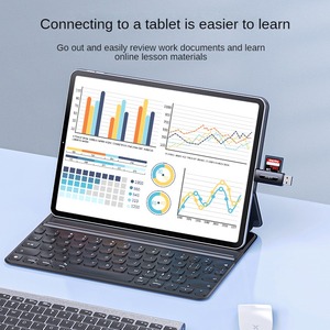 Lecteur de carte TF universel externe OTG USB Type-C haute vitesse deux-en-un à <span class=keywords><strong>prix</strong></span> avantageux avec garantie d'un an pour téléphone Android et ordinateur - Product Image 3