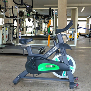 Vélo de spinning professionnel en acier - Couleur/logo personnalisable pour la remise en forme à domicile, les salles de sport commerciales et l'entraînement cardio en intérieur - Product Image 2