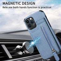 Housse de téléphone personnalisée Fabricant de cuir pour Iphone 16 15 14 13 12 11 Plus Pro Max Double fermoir magnétique Couverture antichoc durable