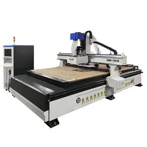 Mingd ATC-2131-12 Verlengde Woorking Tafel Automatische Snij Frezen Sleuf Cnc Router Machine Voor Meubelfabriek