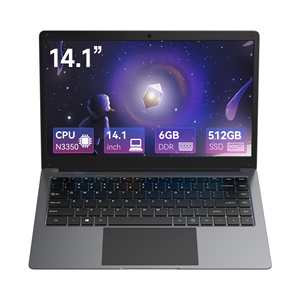 Portátil Empresarial Nuevo de 14.1 Pulgadas, 1366x768 TN, N3350 de 2 Núcleos a 1.1GHz, Teclado en Inglés, 512GB SSD, WiFi 10/11, Procesador N3350 - Product Image 1