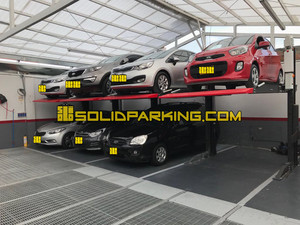 Hệ thống đỗ xe <span class=keywords><strong>2</strong></span> tầng ngoài trời/trong nhà hệ thống đỗ xe ô tô Hệ thống nhà để xe cho công suất Nâng thấp - Product Image 6