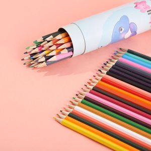 Crayons d'aquarelle Premium Benbeier 24 <span class=keywords><strong>couleurs</strong></span> non solubles imprimés par sublimation, vibrants et mélangeables, pour l'école, les étudiants et les cours d'art - Product Image 2
