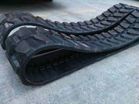 Chenille en caoutchouc de haute qualité fabriquée en Chine pour mini-excavatrice, petite pelle