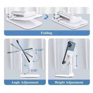 Wholesale Small Business Gift Desk Fold Mobile Phone Stand Portable Logo Cellphone <b>Holder</b> Manufacture Custom Promotional Gifts - Product Image 4
