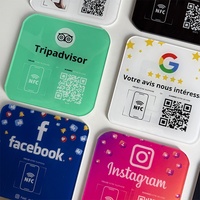 Plaque NFC pour avis Google