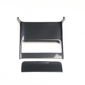 Setir Mobil Plastik Model Land CRUISER 16-20 Tahun, Modifikasi Pola Serat Karbon Hitam, Panel Navigasi, Dekorasi Interior - Product Image 2