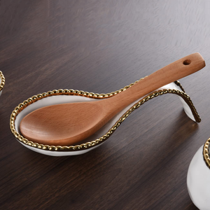 Rsr001 chịu nhiệt gốm & vàng muỗng phần còn lại để lớn muỗng chủ cho nhà bếp để bảo vệ Countertop - Product Image 4