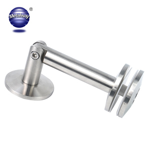 Auvent de balcon sans cadre en acier inoxydable, quincaillerie de canopée en verre, accessoires auvent en verre, Kits de Support de système de montage - Product Image 1