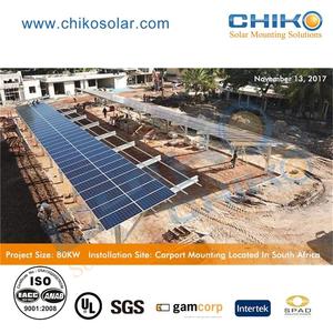 Dễ dàng cài đặt carporting Mount năng lượng mặt trời PV Kệ cấu trúc hệ thống không thấm nước carport - Product Image 2