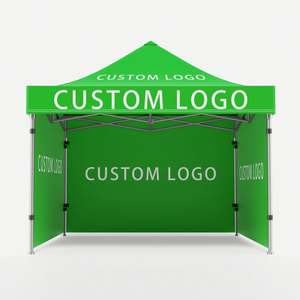 Wholesale <b>Pop</b> <b>up</b> 3X3 Aluminum Frame Extended Type Trade Show Advertising <b>Canopy</b> Tent with Customized Color - Product Image 1