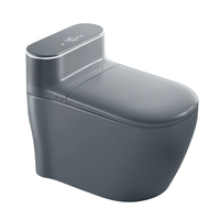 WC intelligent allongé haut de gamme avec siège chauffant, sanitaires modernes en céramique pour la maison et l'hôtellerie
