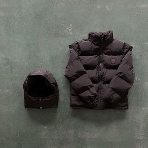 2026 abrigos bordados Street Trap Star Men Winter London Puffer Trap London Star Decoded <span class=keywords><strong>2022</strong></span> Hooded Puffer-GREY - Product Image 5
