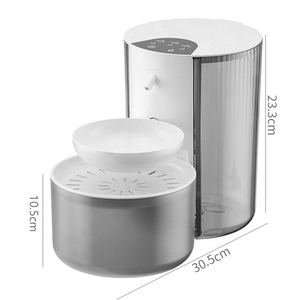 Distributore d'<span class=keywords><strong>Acqua</strong></span> Intelligente Wireless per Animali Domestici, Fontanella Automatica per Gatti da 3L di Grande Capacità per Casa e Viaggio - Product Image 6