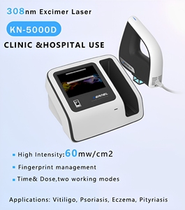 KN-5000D 308 นาโนเมตรระบบเอ็กไซเมอร์ความยาวคลื่นเดียวเครื่องเลเซอร์บำบัดโรคด่างขาวโรคสะเก็ดเงินกลาก<span class=keywords><strong>โรค</strong></span><span class=keywords><strong>ผิวหนัง</strong></span> - Product Image 1