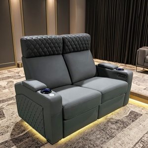 Phật sơn TV hiện đại ghế bành thiết kế thanh lịch chính hãng da Cinema sofa điện ngồi có thể ngả ghế thư giãn ghế đồ nội thất cho nhà hát - Product Image 3