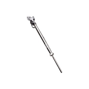 Tensor de acero inoxidable M12 con rosca derecha, ajustable, de cuerpo cerrado, para kit de barandilla de cable - Product Image 1