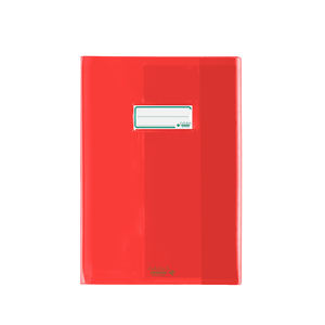 COLIBRI - Couverture A4 MAXI ROUGE TRANSPARENTE LISSE - Product Image 1