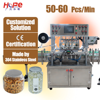 Machine de scellage de gobelets de type linéaire à 10 têtes, entièrement automatique, pour scellage de gobelets en aluminium