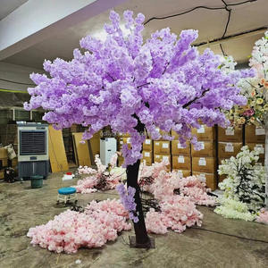 Pohon Bunga Sakura Fiber Glass Buatan Tangan Grosir 2.5m Ramah Lingkungan Tahan Lama untuk Pernikahan Luar Ruangan/Dalam Ruangan Tahun Baru Hari Valentine - Product Image 4