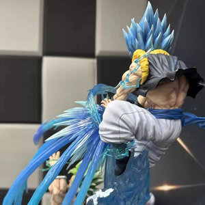 20CM Gogeta VS <span class=keywords><strong>Broly</strong></span> Super Saiyan Fight Collection Estatuilla Modelo Muñeca PVC Anime Figura Estatuas para niños - Product Image 4