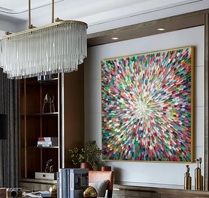 <span class=keywords><strong>Bouquet</strong></span> coloré <span class=keywords><strong>de</strong></span> <span class=keywords><strong>fleurs</strong></span>, <span class=keywords><strong>peinture</strong></span> à l'huile sur toile, grand paysage Floral, <span class=keywords><strong>peinture</strong></span> acrylique, Art mural <span class=keywords><strong>moderne</strong></span> - Product Image 5
