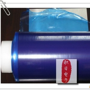 Cinta de enmascarar de PE azul de baja adherencia con adhesivo acrílico de una cara de 10g y núcleo de 50mm - Product Image 1