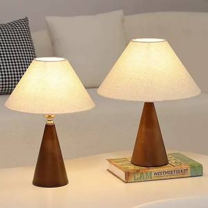 American Retro Nordic Style <b>Table</b> <b>Lamp</b> for Bedroom Bedside High-Value Minimalist Decorative Ambient <b>Lamp</b> B22 Bulb Base Home Use - Product Image 5