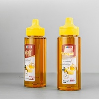 Tapa de Válvula PET Tipo Extrusión con Tapa Abatible y Estampado para Botella de Plástico Redonda de Grado Alimenticio de 100g 200g 500g para Miel