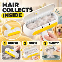 Brosse anti-poils pour animaux de compagnie en forme de canard, réutilisable, pour nettoyer les poils de chien et de chat, rouleau pour canapé, vêtements, tapis, meubles