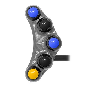 Interruttore Manubrio Sinistro per MV Agusta F4 312R (Titanio) - Product Image 1