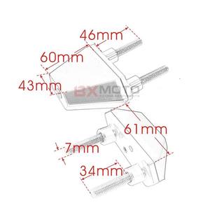 Aplicable para la modificación de motocicletas <span class=keywords><strong>Kawasaki</strong></span> Z800, ZR800, Z1000, <span class=keywords><strong>Z750R</strong></span>. Accesorios de bloque de protección de bloque antideslizante CNC. - Product Image 2