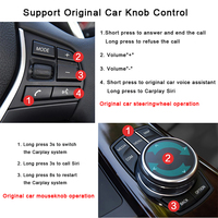 Boîte sans fil Apple F30 F48 Carplay Android Auto pour système BMW NBT CIC F10 F20 F30 F15 F25 E60 E90