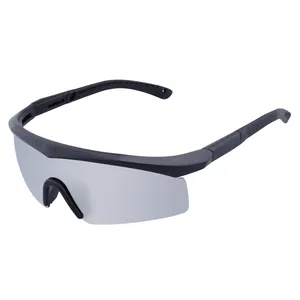 טקטי ספק ללא מסגרת ספורט eyewear טקטי מפעל סיטונאי לעטוף סביב custom עין מגן cs משחקי ירי משקפיים