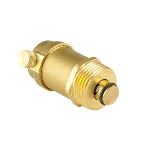 Válvula angular de latón para escape, válvula de alivio de presión de 4, 6, 8, 1 pulgada, tipo rápido para uso con agua, flujo unidireccional - Product Image 1