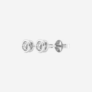 Premium Lab Grown Diamond Stud <b>Earrings</b> Round Brilliant Cut 925 Sterling Silver Elegant <b>Fine</b> Jewelry for Women Anniversary Gift - Product Image 1