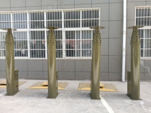 Tour d'éclairage solaire <span class=keywords><strong>mobile</strong></span> avec câblage intégré pour vidéosurveillance, remorque télécom <span class=keywords><strong>mobile</strong></span> - Product Image 3