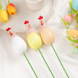 New Design Funny <b>Chick</b> <b>Easter</b> <b>Egg</b> Cuttings DIY Decorative Accessories <b>Easter</b> Bouquet Flower Arrangement Christmas New Cake - Product Image 3