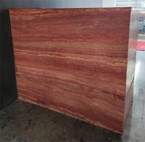 Panneaux en <span class=keywords><strong>nid</strong></span> <span class=keywords><strong>d</strong></span>'<span class=keywords><strong>abeille</strong></span> en pierre, travertin rouge, panneau en pierre mince, <span class=keywords><strong>dalle</strong></span> de pierre naturelle pour revêtement mural extérieur, façades - Product Image 4