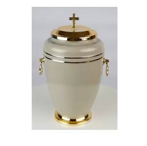 โกศบรรจุอัฐิสำหรับผู้ใหญ่รูปทรงกางเขนเหล็ก - Product Image 1